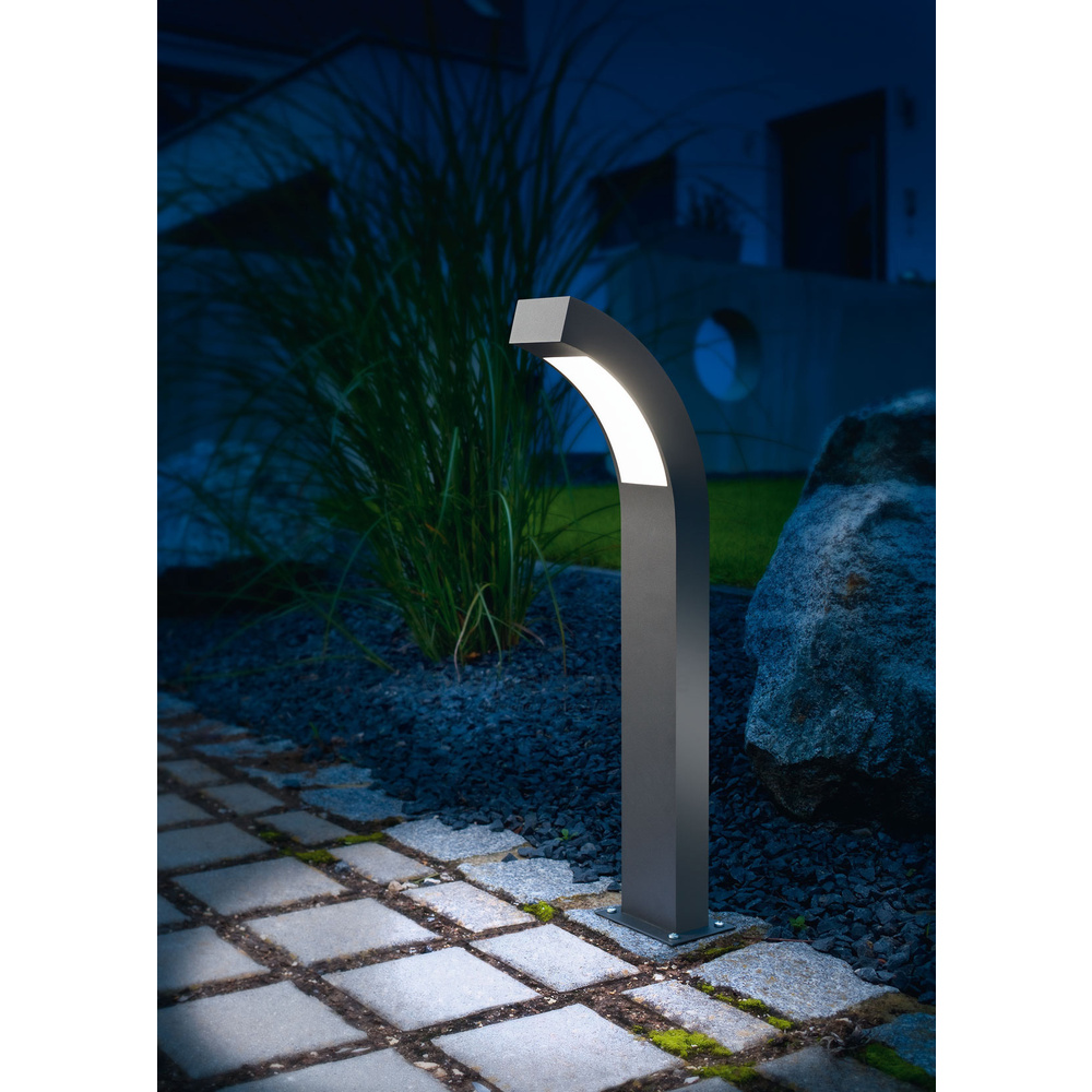 esotec 4,5-W-LED-Standleuchte LINE, IP44, kaltweiß