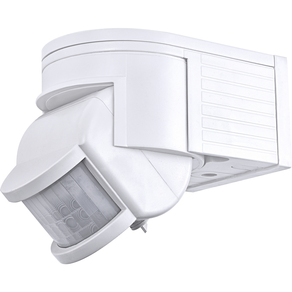 HEITRONIC 180°-PIR-Bewegungsmelder SALO, weiß, IP44, für LED-Betrieb geeignet