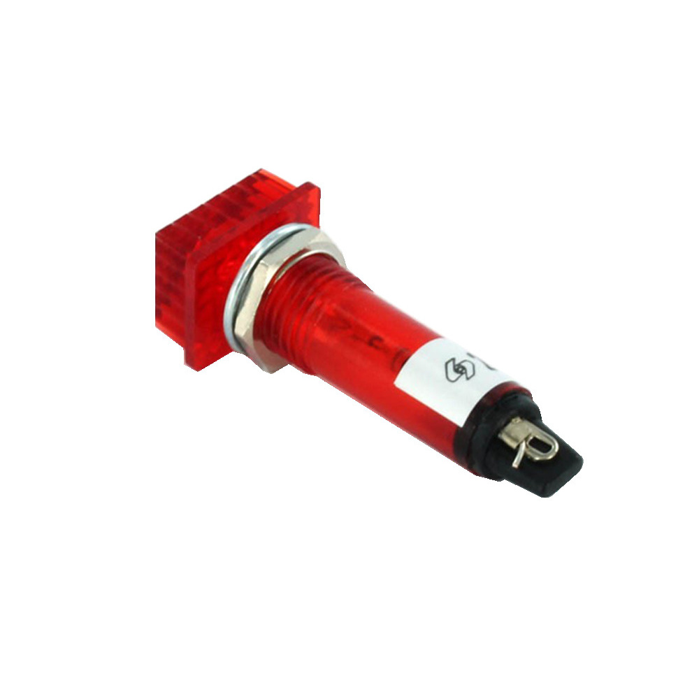 Signallampe neon 220 V, rot