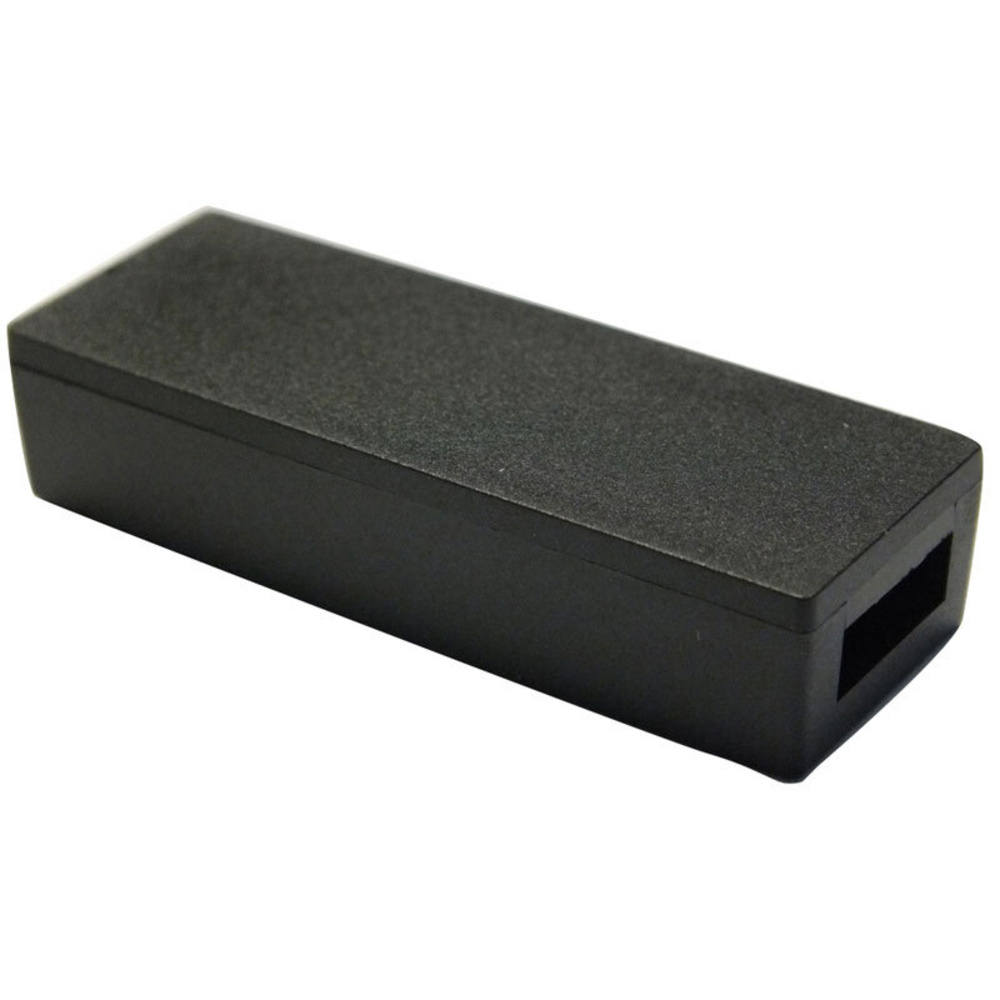 Strapubox Kunststoff-Gehäuse USB 1 ABS 56 x 20 x 12 mm, schwarz