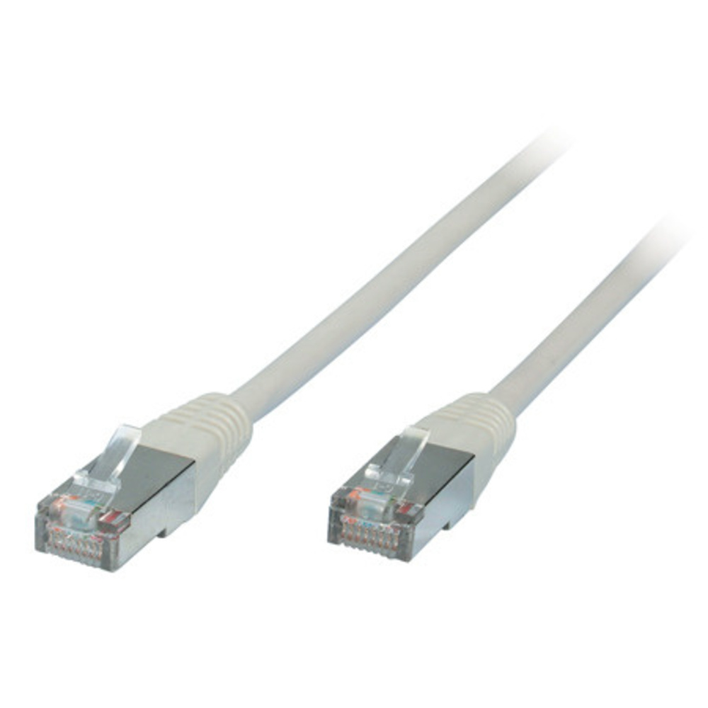 S-Conn Patchkabel, Cat. 6, S/FTP, PIMF, halogenfrei, weiß, 10,0 m