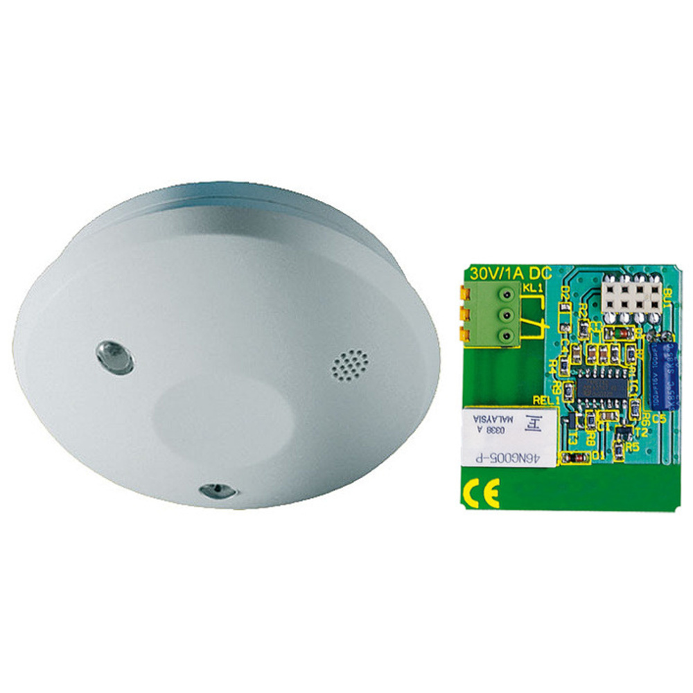 ELV Rauchmelder RM 100-3 mit Relaismodul für RM 100