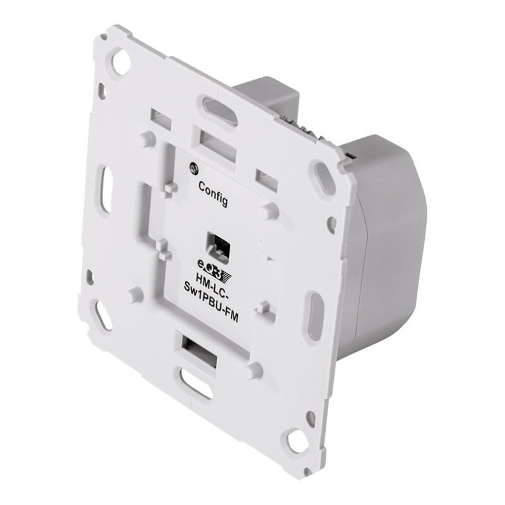 Homematic 3er-Set Funk-Schaltaktor für Markenschalter, 1fach Unterputzmontage HM-LC-Sw1PBU-FM