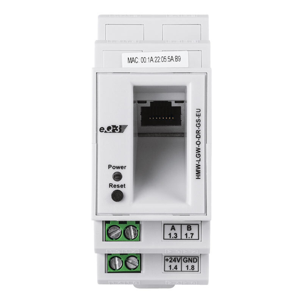 Homematic Wired RS485 LAN Gateway, Hutschienenmontage HMW-LGW-O-DR-GS-EU