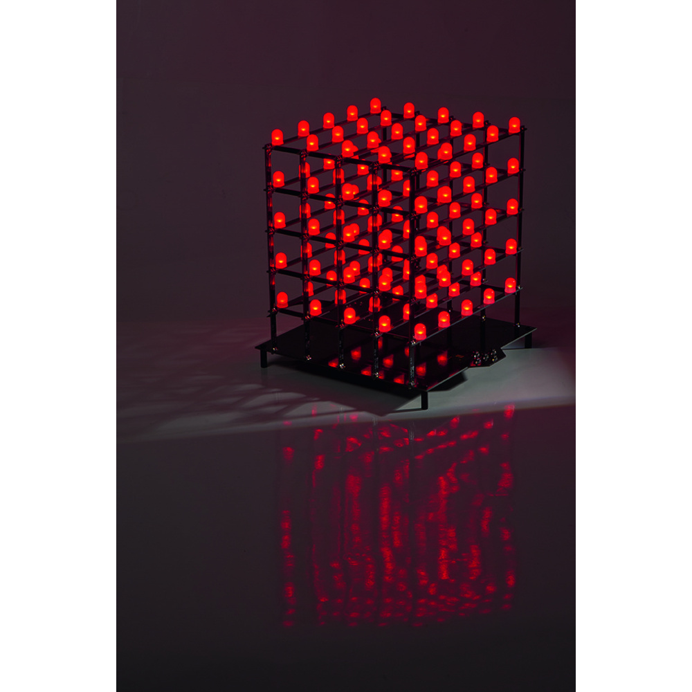 ELV Spar-Set 5x5x5-RGB-Cube RGBC555, Bausatz inkl. LEDs und Netzteil