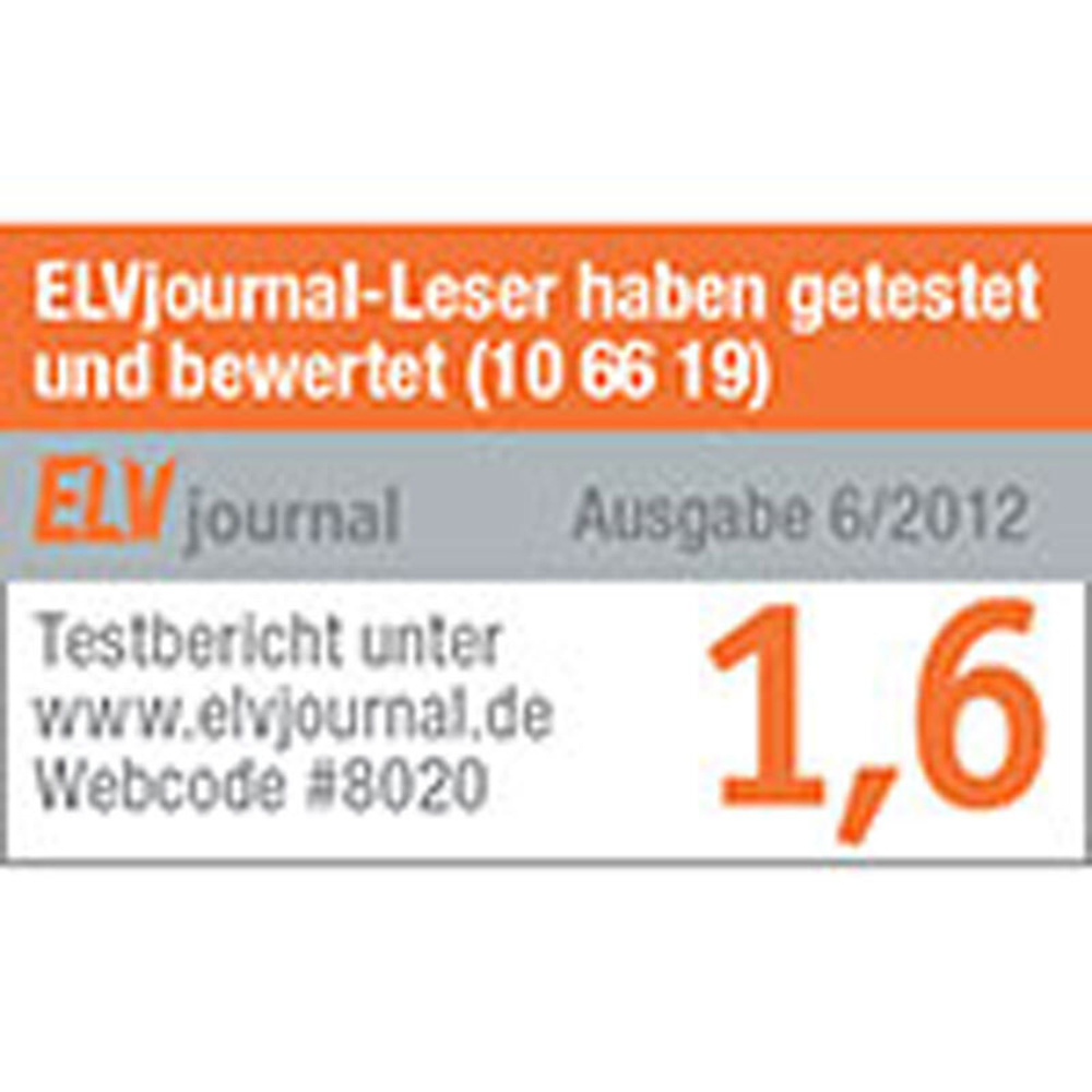 ELV LED-Taschenlampe TF120+, mit arretierbarem Variofokus, 120 lm, IPX4, Batteriebetrieb