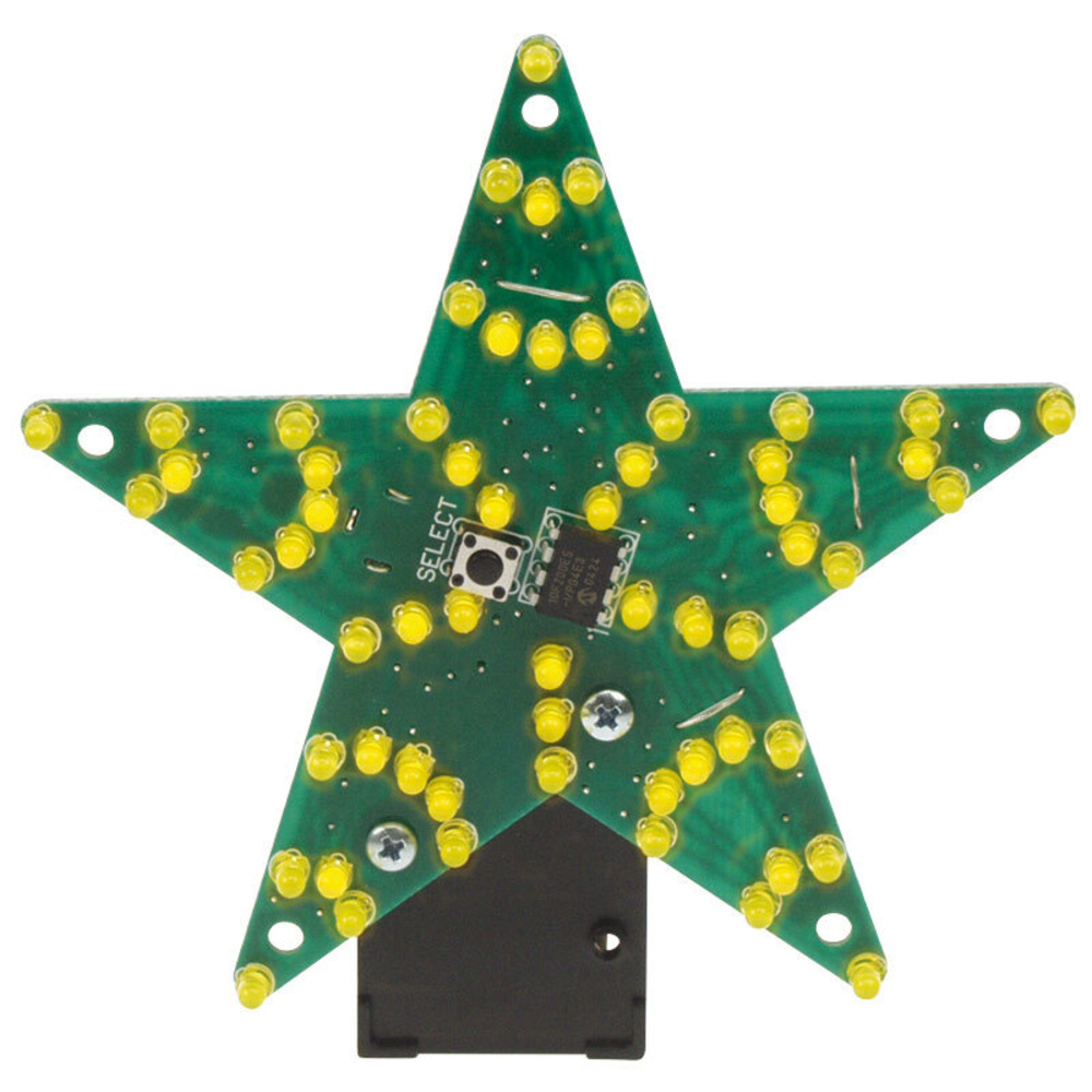 Velleman Bausatz MK170 Multi-Effekt-Stern mit 60 LEDs