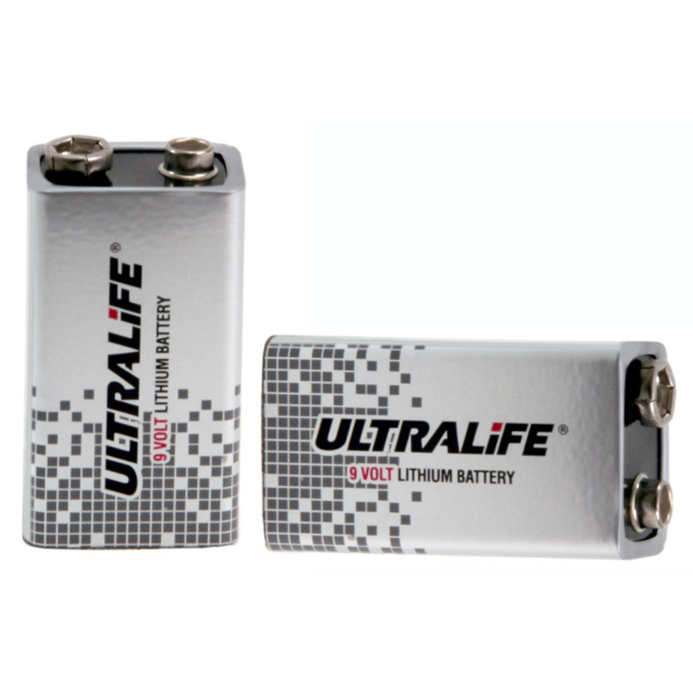 ULTRALIFE Lithium 9-V-Block-Batterie 1,2 Ah