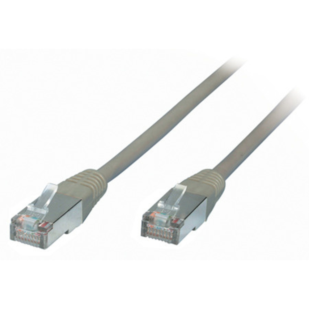 Patchkabel, Cat. 6, S/FTP, PIMF, Halogenfrei, grau, 2,0m