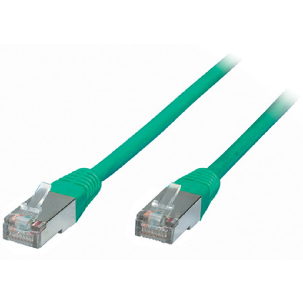 Patchkabel, Cat. 6, S/FTP, PIMF, Halogenfrei, grün, 5,0m