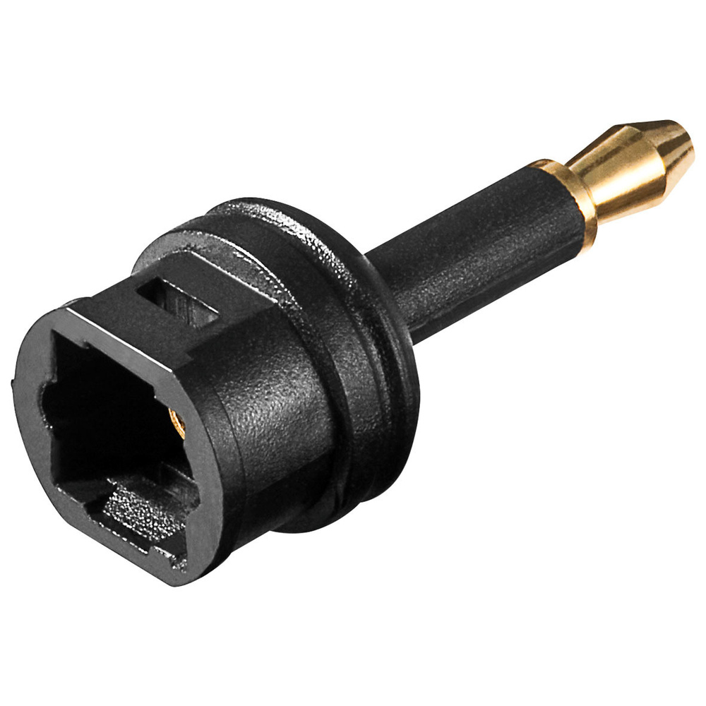 Audio-Adapter 3,5 mm Mini-Stecker mit Toslinkkupplung