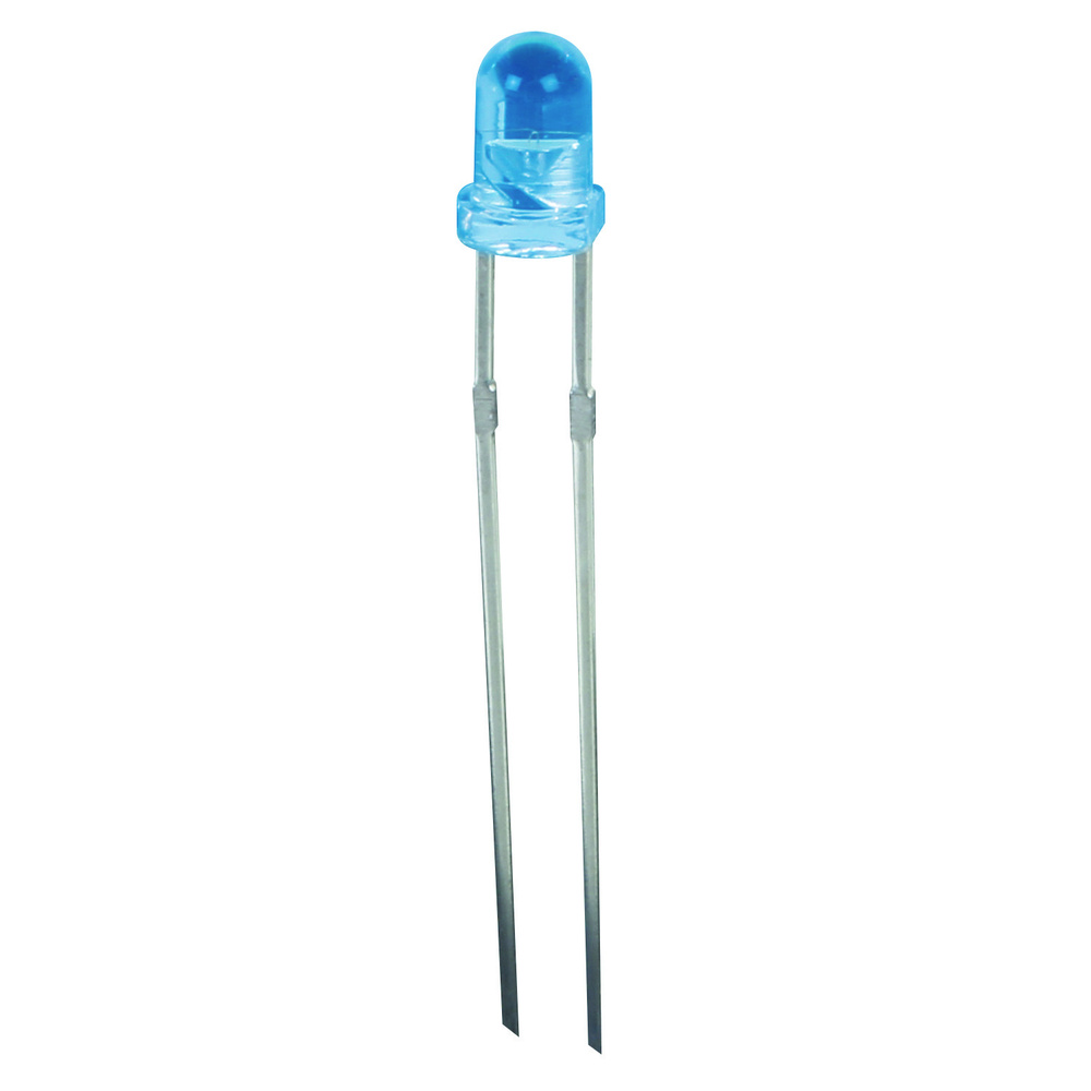 Velleman 30x blaue LED 3 mm K/LED30B, für Bausatz MK193