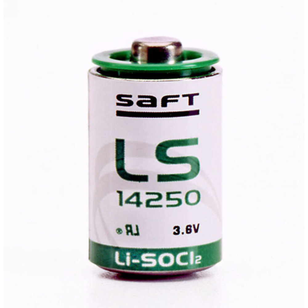 Saft Lithium-Batterie LS-14250, 1/2 Mignon AA, 3,6 V, 1200 mAh, 50er-Pack