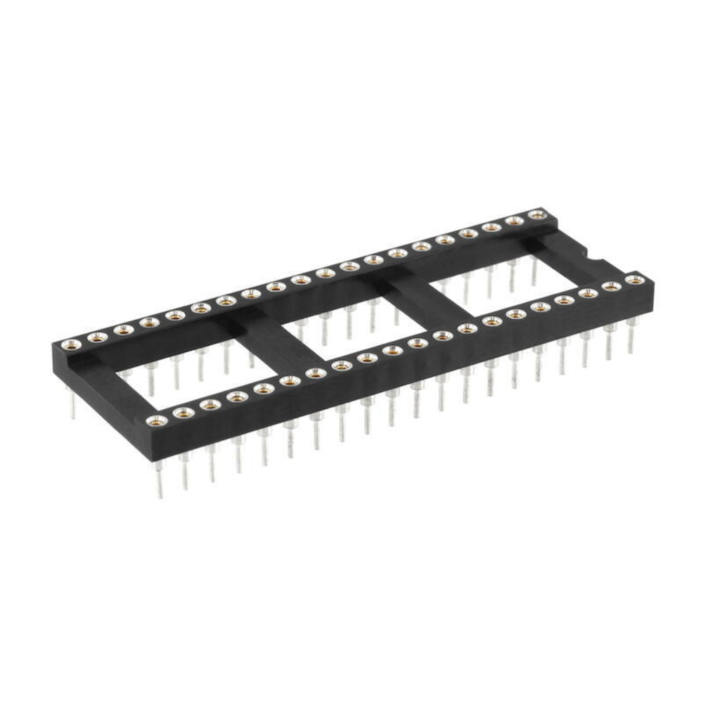 econ connect Präzisions-IC-Fassung PZ40CB, 40-polig, Rasterbreite 15,24 mm