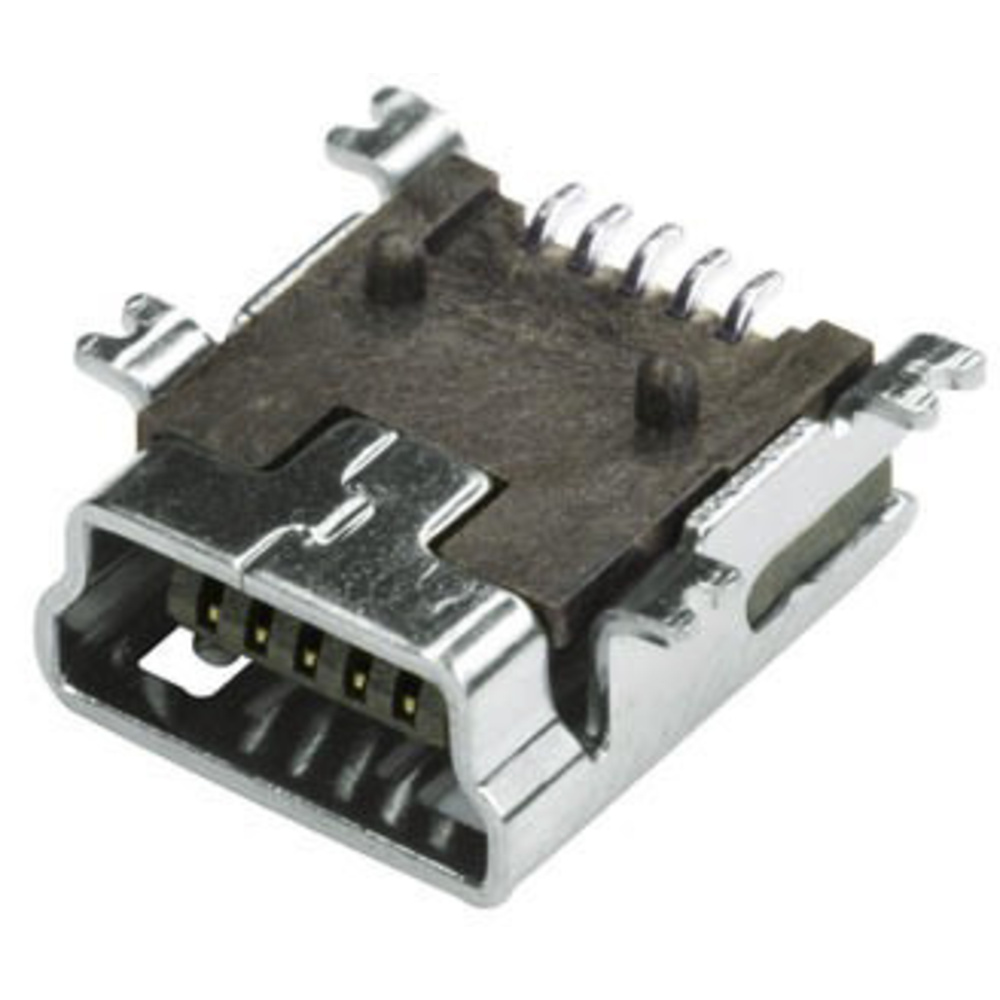 econ connect Mini USB-Buchse Typ B MUB1B5SMD, 5-polig, SMT