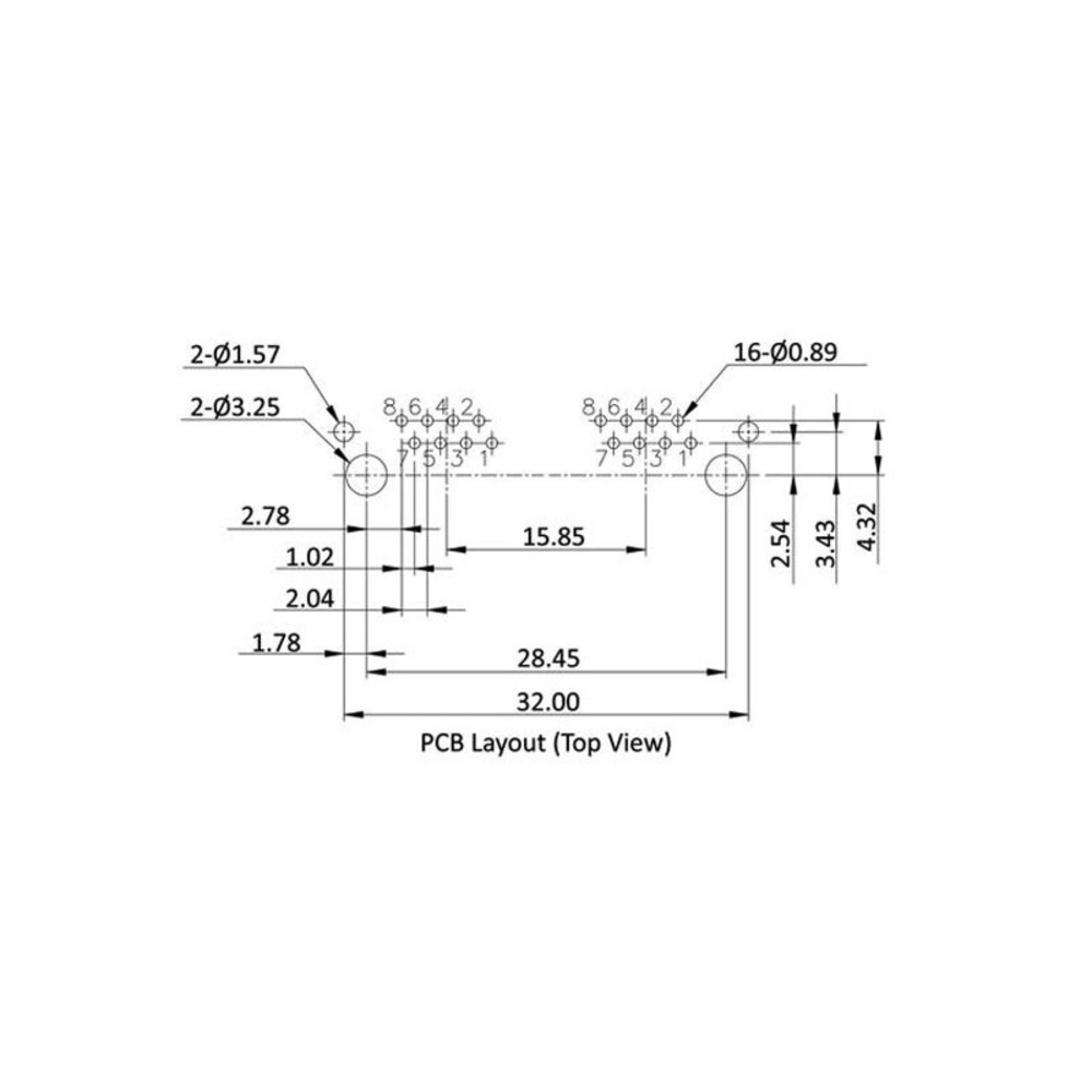 econ connect Modular-Einbaubuchse Multiport MPU288A, 8P8C, 2x RJ45, geschirmt