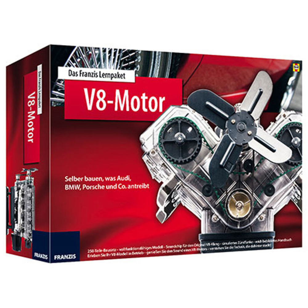 FRANZIS Lernpaket V8-Motor