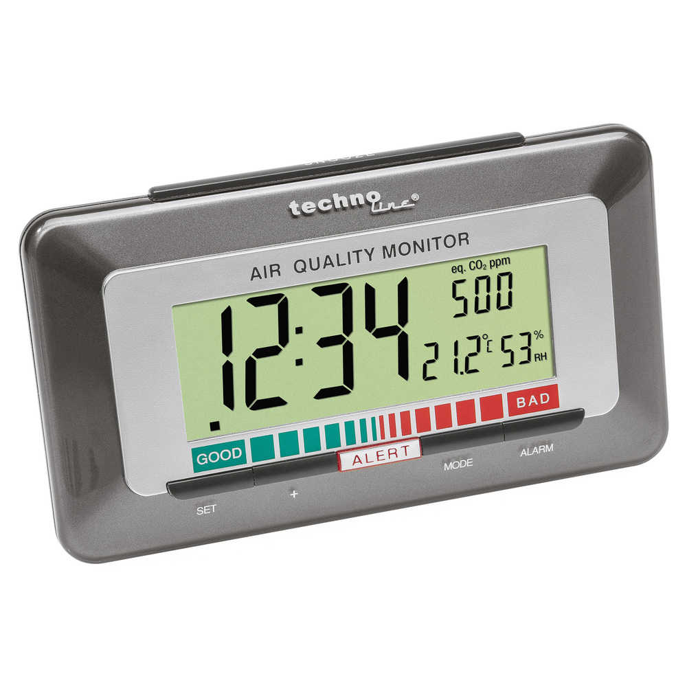 technoline Luftgütemonitor WL 1000, braungrau