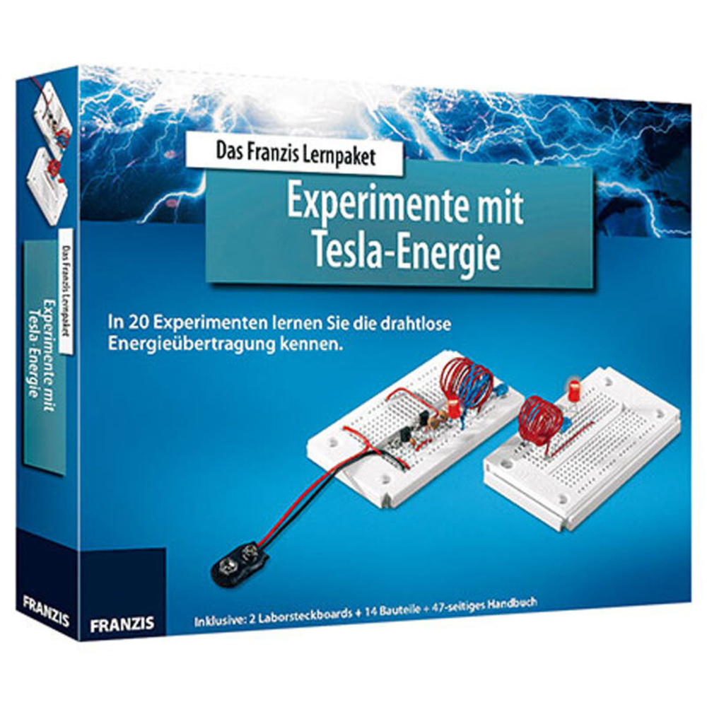 FRANZIS Lernpaket Experimente mit Tesla-Energie