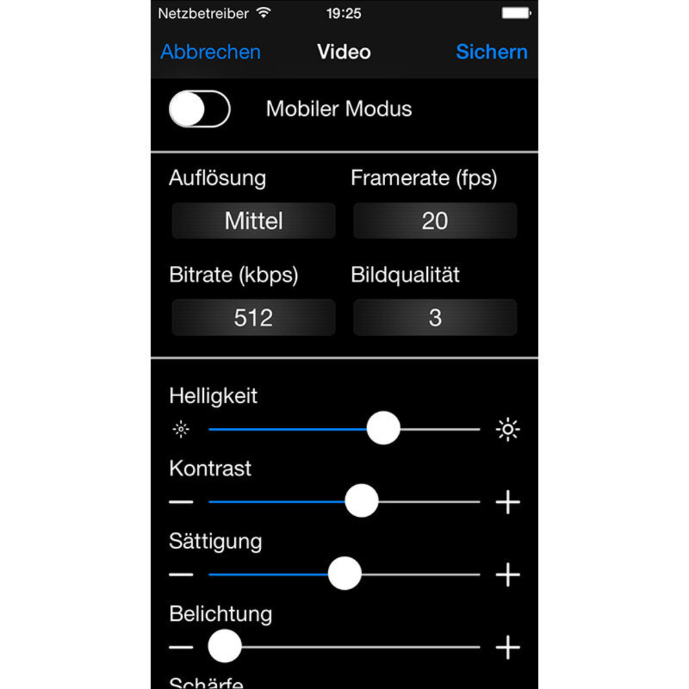 INSTAR IP Kamera IN-5907HD WLAN/LAN, schwarz