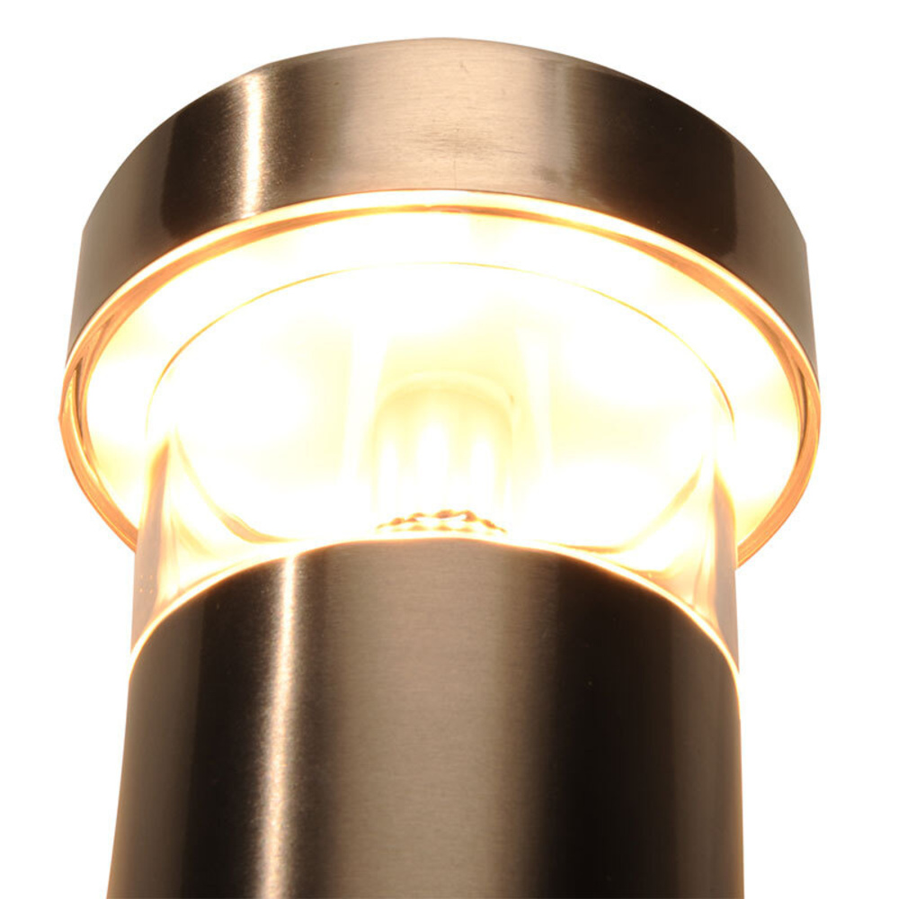 ELV SWL 400F 8-W-LED-Sensor-Fackelleuchte mit 90°-Bewegungsmelder und Dämmerungssensor, warmweiß