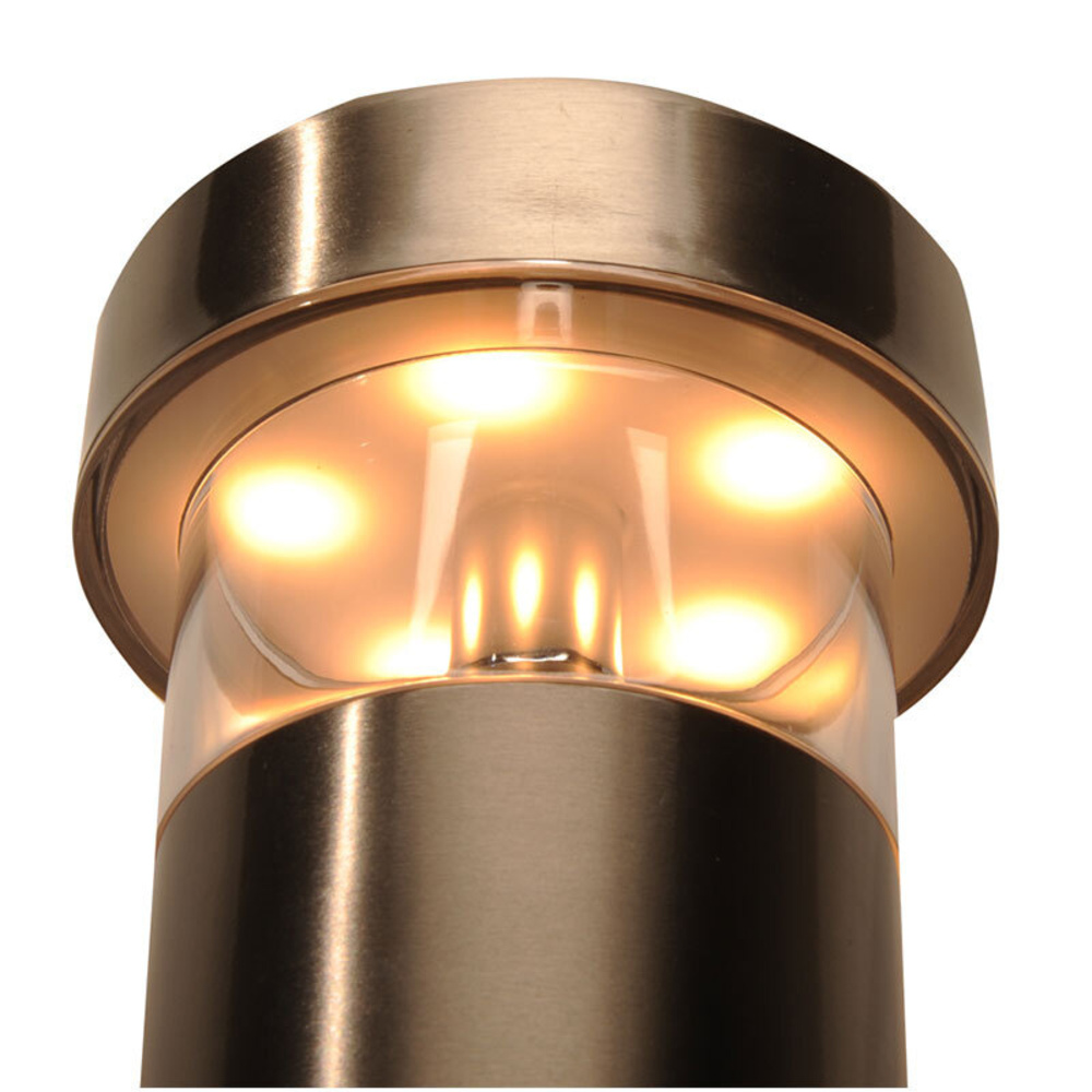 ELV SWL 400ST 8-W-Sensor-LED-Standleuchte mit 90°-Bewegungsmelder und Dämmerungssensor, warmweiß
