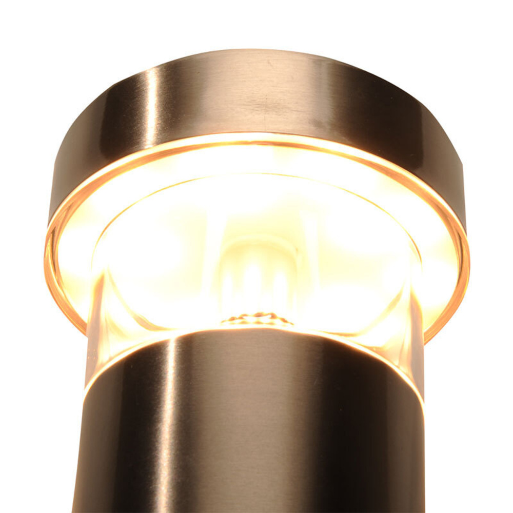ELV SWL 400ST 8-W-Sensor-LED-Standleuchte mit 90°-Bewegungsmelder und Dämmerungssensor, warmweiß