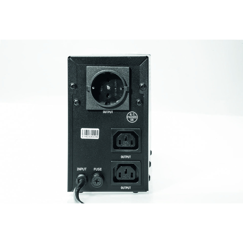 Energenie USV-Anlage mit LCD Anzeige, 650 VA, schwarz
