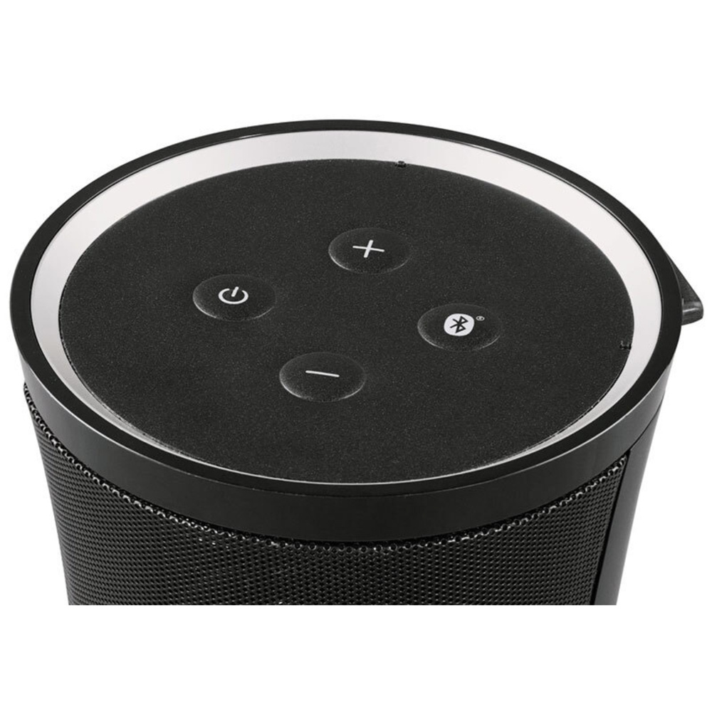 hama Stereo-Bluetooth-Lautsprecher BL-988, Netz-/Batteriebetrieb, spritzwassergeschützt, schwarz