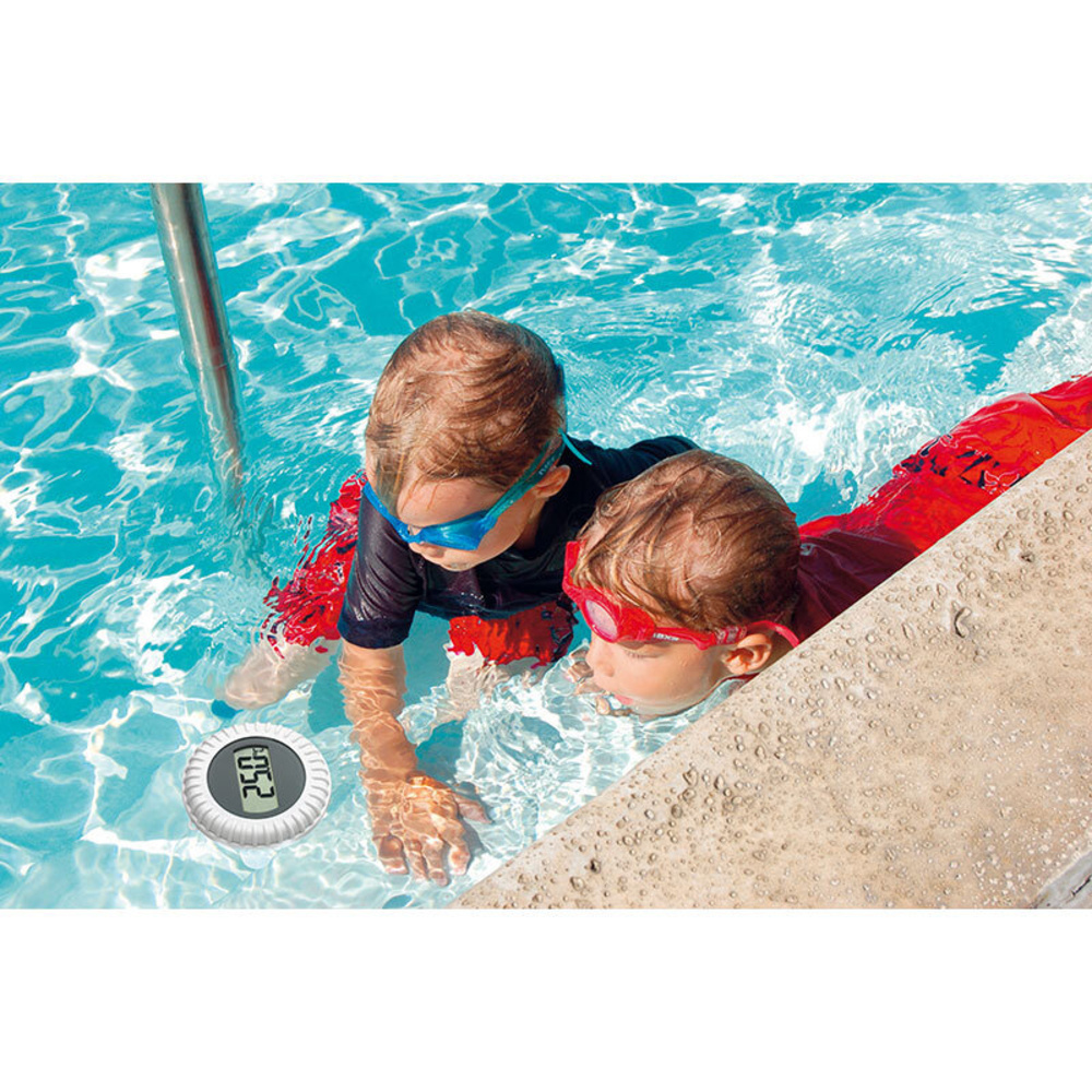TFA Funk-Poolthermometer Malibu, inkl 2 Außensensoren (Pool und Außentemperatur)