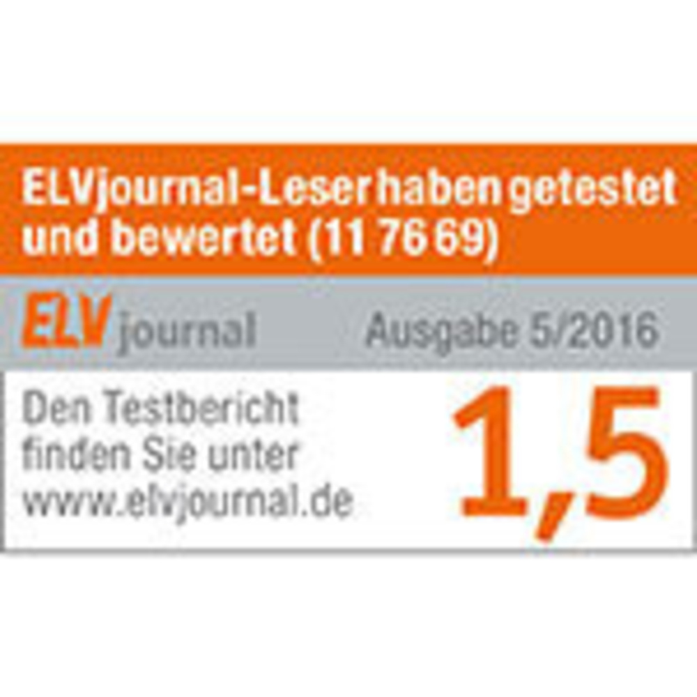 ELV 360°-Bewegungsmelder mit Unterkriechschutz, Erfassungsreichweite einstellbar