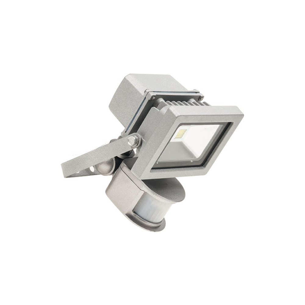 ELV 10-W-LED-Flutlichtstrahler mit 180°-Bewegungsmelder, kaltweiß, IP44