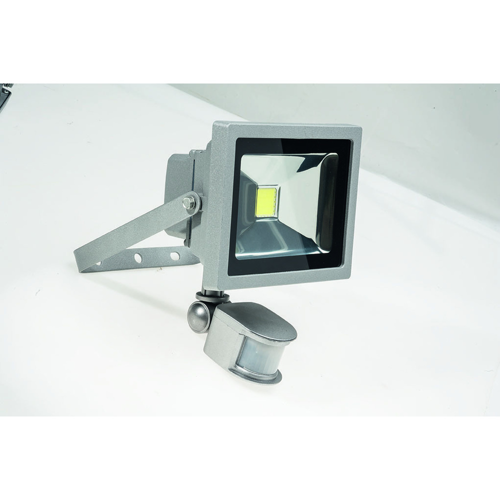 ELV 20-W-LED-Flutlichtstrahler mit 180°-Bewegungsmelder, kaltweiß, IP44