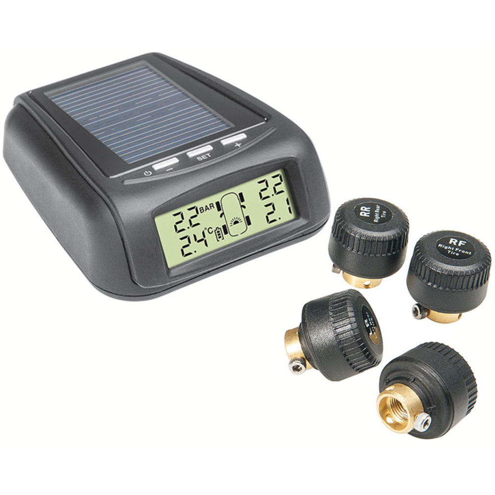 ELV M3+SN Funk-Reifendruck-Kontrollsystem mit Solarpanel