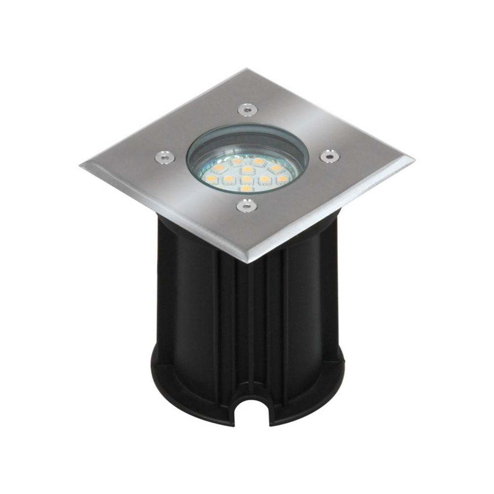 Ranex Luton 3-W-LED-Bodeneinbaustrahler eckig, IP65