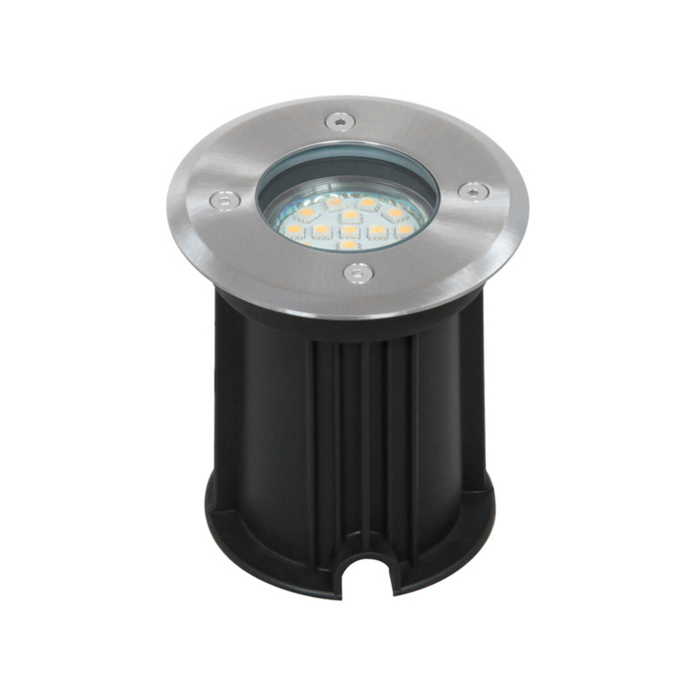 Ranex Bolton 3-W-LED-Bodeneinbaustrahler rund, IP65