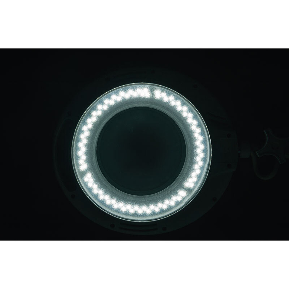 ELV LED-Lupenleuchte, 1,75-fache Vergrößerung, 730 Lumen, dimmbar, wechselbare Linse