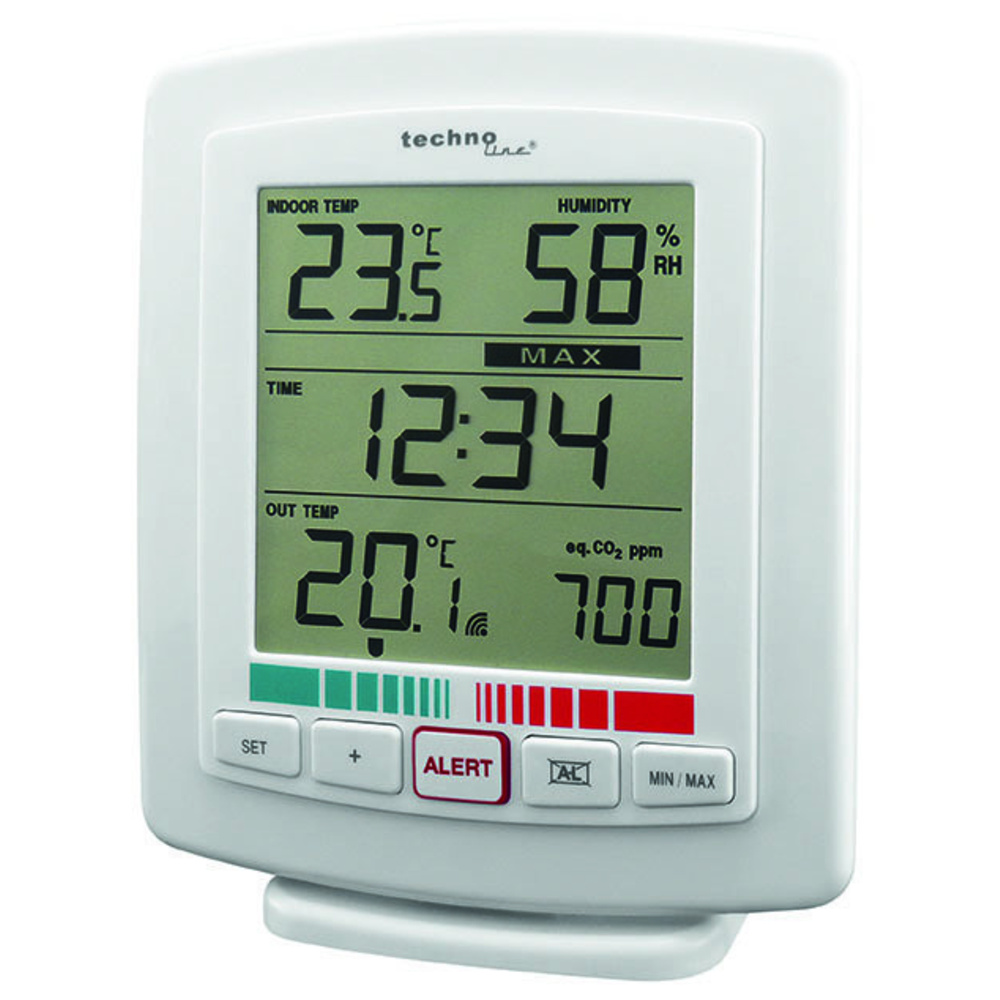 Technoline Luftgütemonitor WL 2000 mit Außensensor