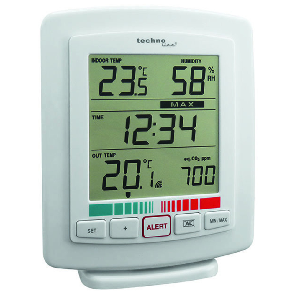 Technoline Luftgütemonitor WL 2000 mit Außensensor