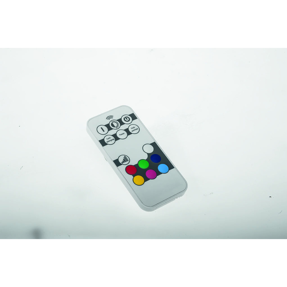 ELV 6-W-RGB-LED-Strahler mit Dämmerungssensor und Fernbedienung, inkl. Erdspieß