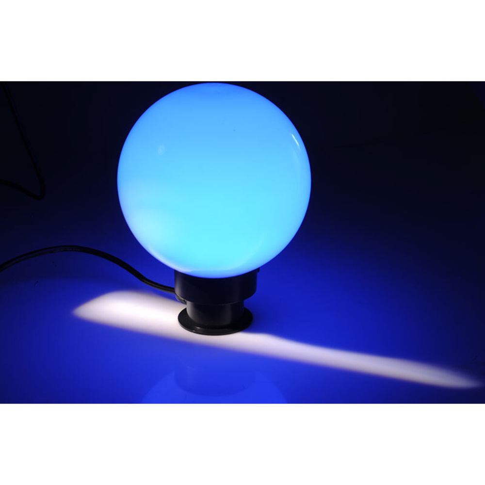 ELV 30-cm-RGB-LED-Kugelleuchte mit Fernbedienung, inkl. Erdspieß