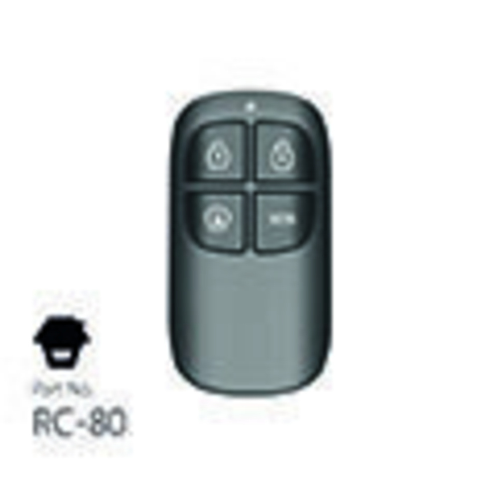 Drahtlose Funk-Fernbedienung RC-80, 2er-Set