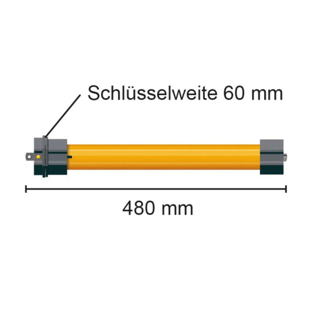 Schellenberg Mechanischer Rohrmotor STANDARD für SW60, 10 Nm