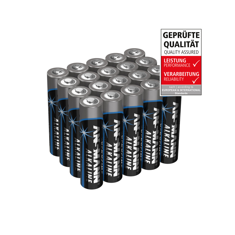 Ansmann Red Line Alkaline-Batterie Micro, 20er Pack