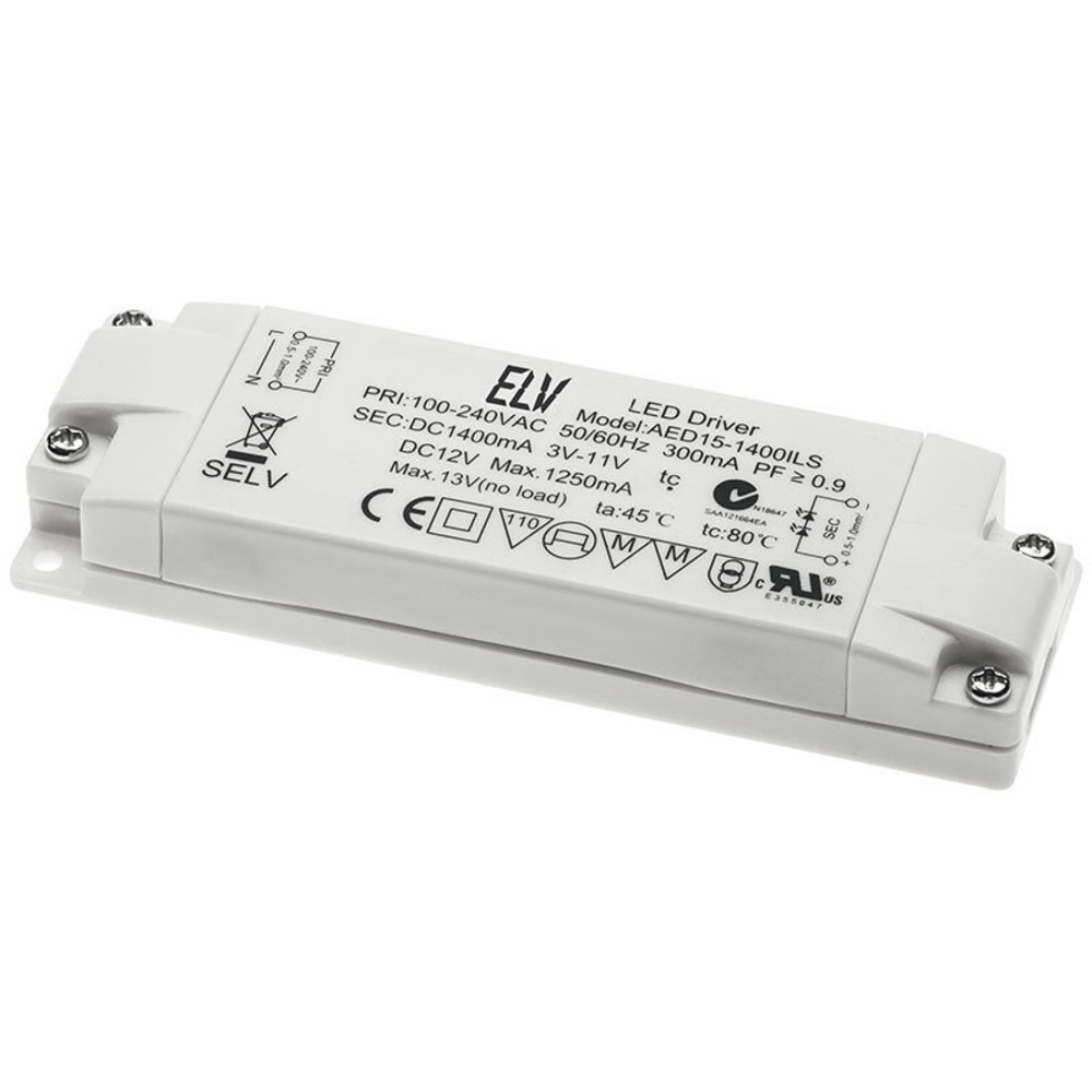 ELV 15-W-LED-Netzteil,12 V DC