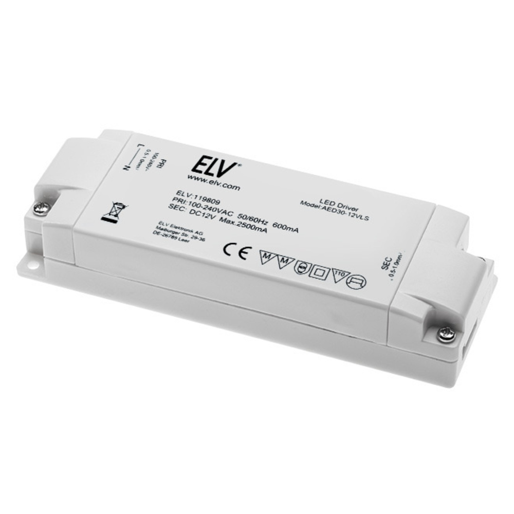 ELV 30-W-LED-Netzteil, 12 V DC