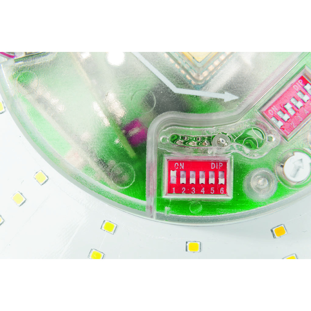 ELV 2er-Set 16-W-LED-Deckenleuchte mit HF-Bewegungssensor
