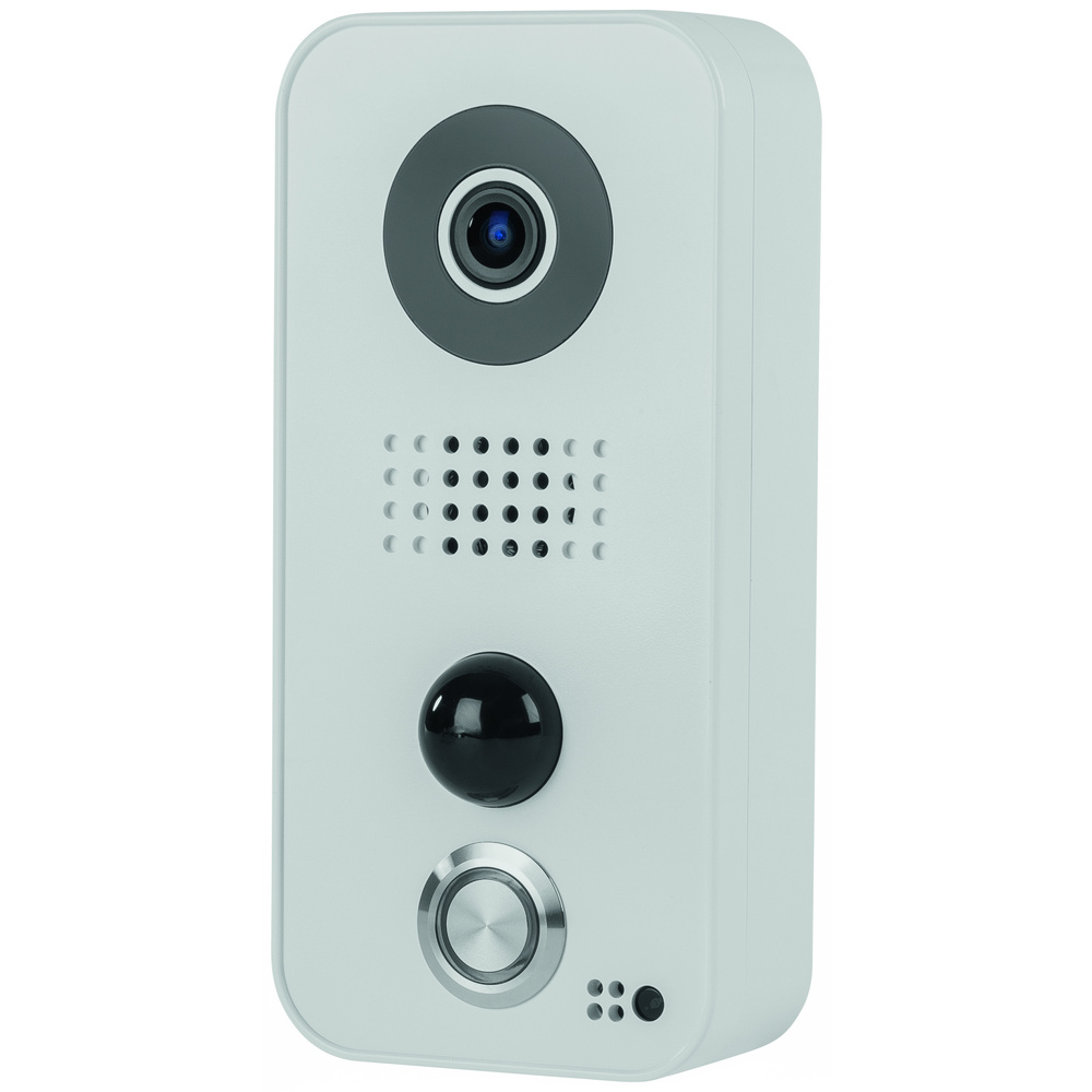 DoorBird D101 WLAN-/LAN-Video-Türsprechanlage mit App-Anbindung, weiß