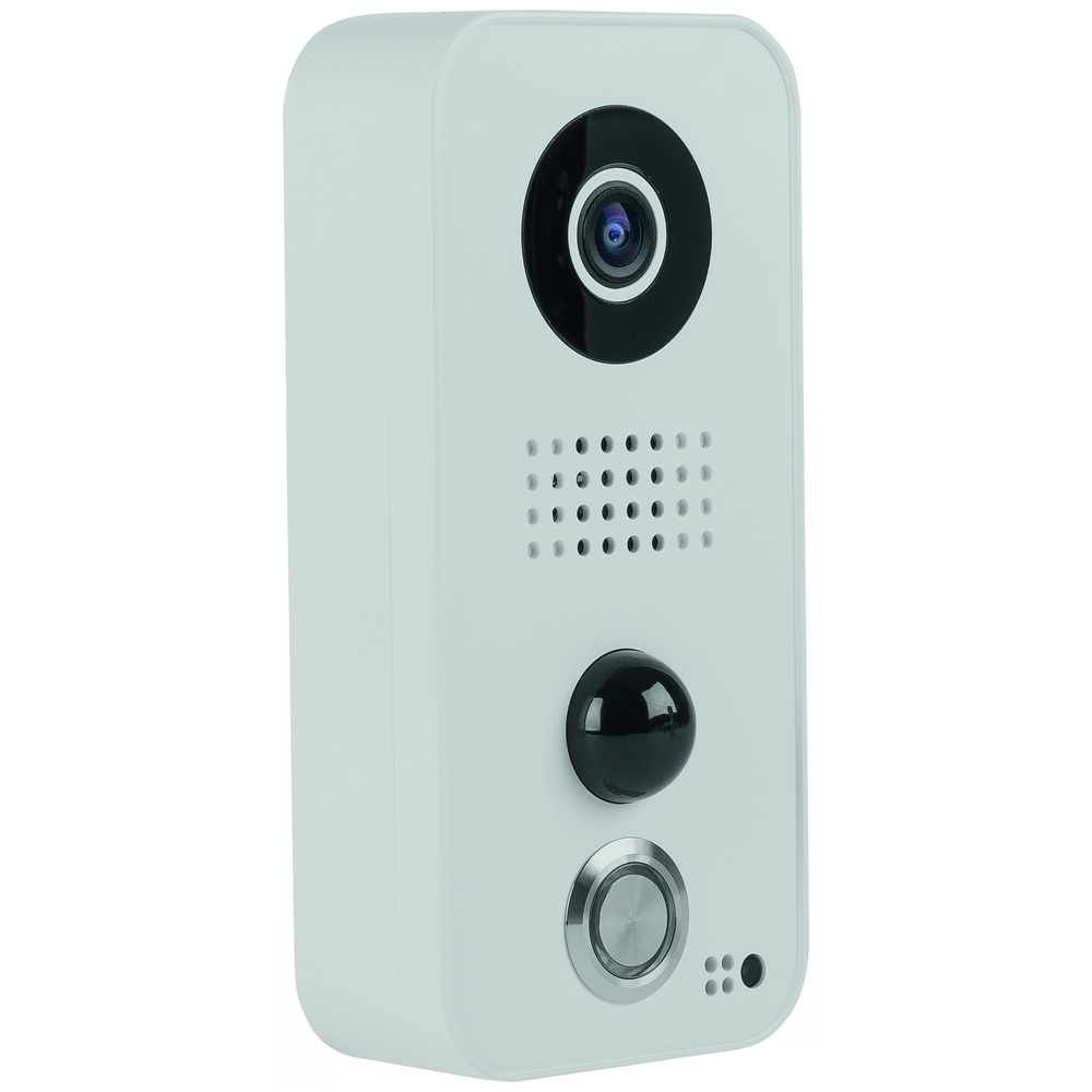 DoorBird D101 WLAN-/LAN-Video-Türsprechanlage mit App-Anbindung, weiß