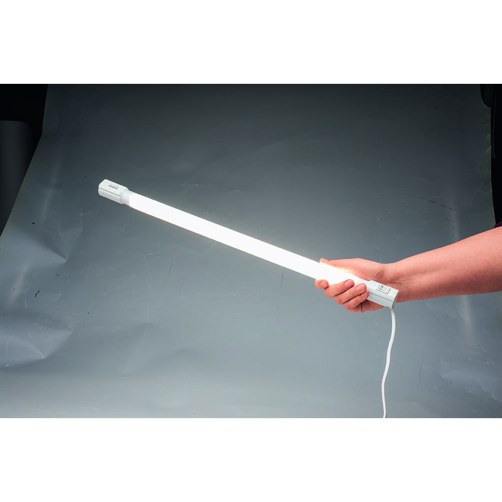 3er Set OSRAM LED TUBE KIT 19-W-LED-Unterbauleuchte 1225 mm, mit Schalter, warmweiß